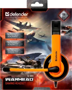 Defender - Gamer fejhallgató Warhead G-120