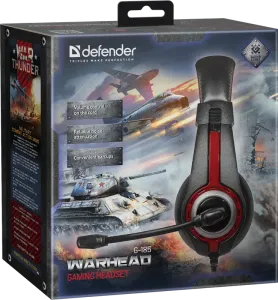 Defender - Gamer fejhallgató Warhead G-185