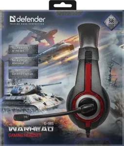 Defender - Gamer fejhallgató Warhead G-185