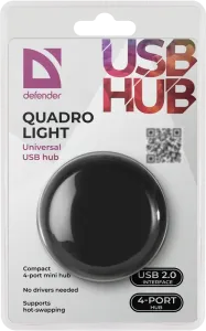 Defender - Univerzális USB hub Quadro Light