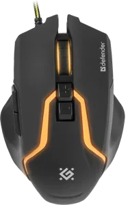 Defender - Vezetékes gamer egér Warhead GM-1750