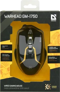 Defender - Vezetékes gamer egér Warhead GM-1750