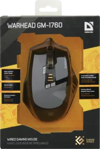 Defender - Vezetékes gamer egér Warhead GM-1760