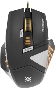 Defender - Vezetékes gamer egér Warhead GM-1760
