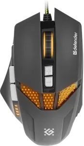 Defender - Vezetékes gamer egér Warhead GM-1780