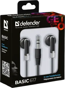 Defender - Fülbe helyezhető fülhallgató Basic 617