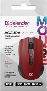 Defender - Vezeték nélküli optikai egér Accura MM-935