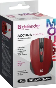 Defender - Vezeték nélküli optikai egér Accura MM-935