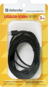Defender - USB kábel USB08-10BH USB2.0