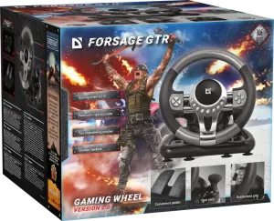 Defender - Gamer kormány FORSAGE GTR