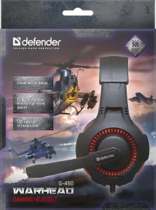 Defender - Gamer fejhallgató Warhead G-450