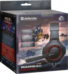 Defender - Gamer fejhallgató Warhead G-450