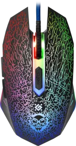 Defender - Vezetékes gamer egér Shock GM-110L