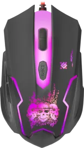 Defender - Vezetékes gamer egér Skull GM-180L