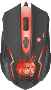 Defender - Vezetékes gamer egér Skull GM-180L