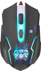 Defender - Vezetékes gamer egér Skull GM-180L