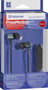 Defender - Vezeték nélküli sztereó headset FreeMotion B670