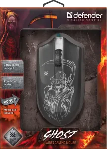 Defender - Vezetékes gamer egér Ghost GM-190L