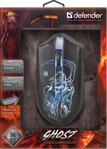 Defender - Vezetékes gamer egér Ghost GM-190L