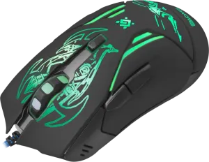 Defender - Vezetékes gamer egér Bionic GM-250L