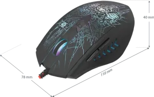 Defender - Vezetékes gamer egér Doom Fighter GM-260L