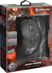 Defender - Vezetékes gamer egér Doom Fighter GM-260L