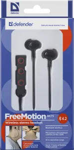 Defender - Vezeték nélküli sztereó headset FreeMotion B675