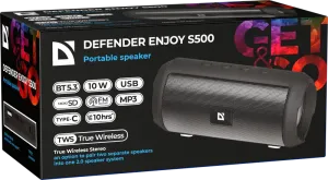 Defender - Hordozható hangszóró Enjoy S500
