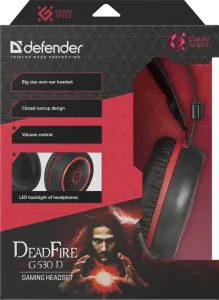 Defender - Gamer fejhallgató DeadFire G-530D