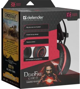 Defender - Gamer fejhallgató DeadFire G-530D