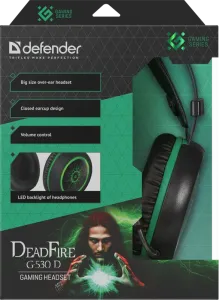 Defender - Gamer fejhallgató DeadFire G-530D