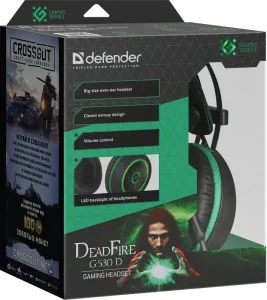Defender - Gamer fejhallgató DeadFire G-530D