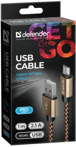 Defender - USB kábel USB08-03T PRO USB2.0