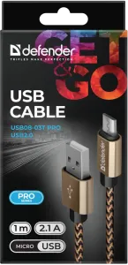 Defender - USB kábel USB08-03T PRO USB2.0