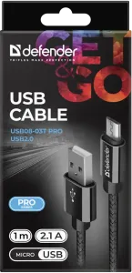 Defender - USB kábel USB08-03T PRO USB2.0