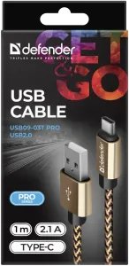 Defender - USB kábel USB09-03T PRO USB2.0