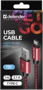 Defender - USB kábel USB09-03T PRO USB2.0