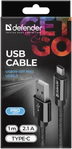 Defender - USB kábel USB09-03T PRO USB2.0