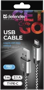 Defender - USB kábel USB09-03T PRO USB2.0