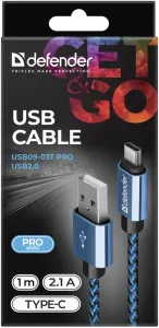 Defender - USB kábel USB09-03T PRO USB2.0