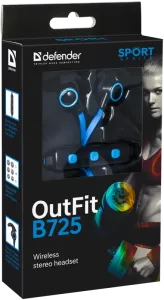 Defender - Vezeték nélküli sztereó headset OutFit B725