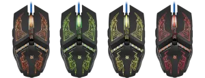Defender - Vezetékes gamer egér Halo Z GM-430L