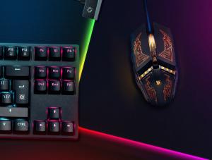 Defender - Vezetékes gamer egér Halo Z GM-430L
