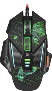 Defender - Vezetékes gamer egér sTarx GM-390L