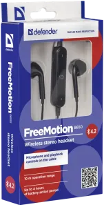 Defender - Vezeték nélküli sztereó headset FreeMotion B650