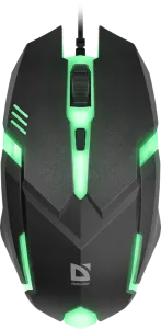 Defender - Vezetékes gamer egér Сyber MB-560L