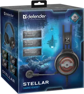 Defender - Gamer fejhallgató Stellar