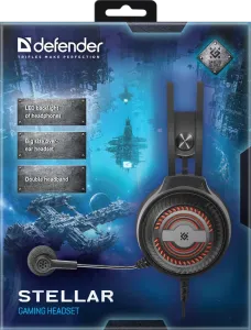 Defender - Gamer fejhallgató Stellar