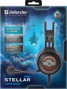 Defender - Gamer fejhallgató Stellar Pro