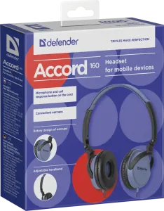 Defender - Fejhallgató mobil eszközökhöz Accord 160